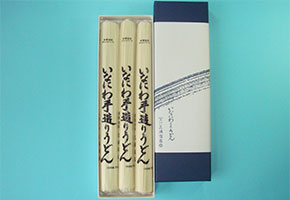 いなにわ手造りうどん紙箱MK-20