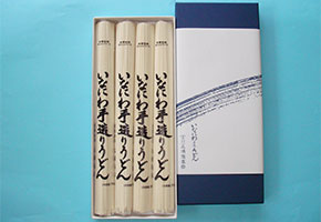 いなにわ手造りうどん紙箱MK-25