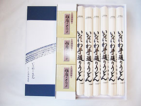 いなにわ手造りうどん紙箱MT-50