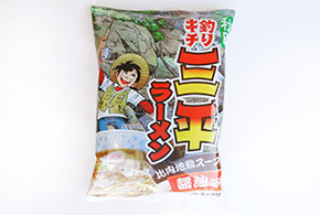 釣りキチ三平ラーメン１食入　比内地鶏しょう油味